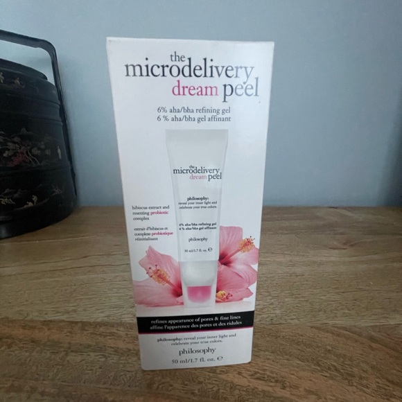 Philosophy The Microdelivery Dream Peel 1.7oz 6% aha/bah Refining Gel Hibiscus - Picture 4 of 7